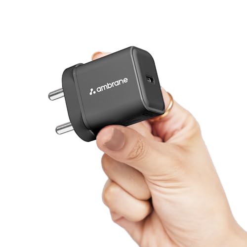 Ambrane 20w Fast Charger Adapter For Iphone 17 17 Air 17 Pro 339 899