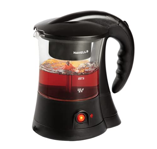 Havells Crystal Tea-coffee Maker Glass With Filter Basket 998 2999
