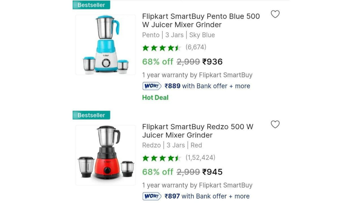 Loot Juicer Mixer Grinder Starts From 936