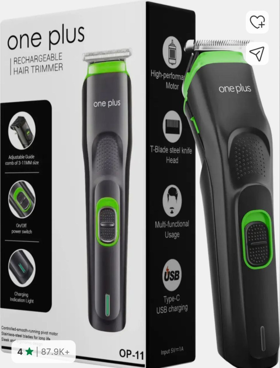 Flipkart Oneplus Trimmers At 556