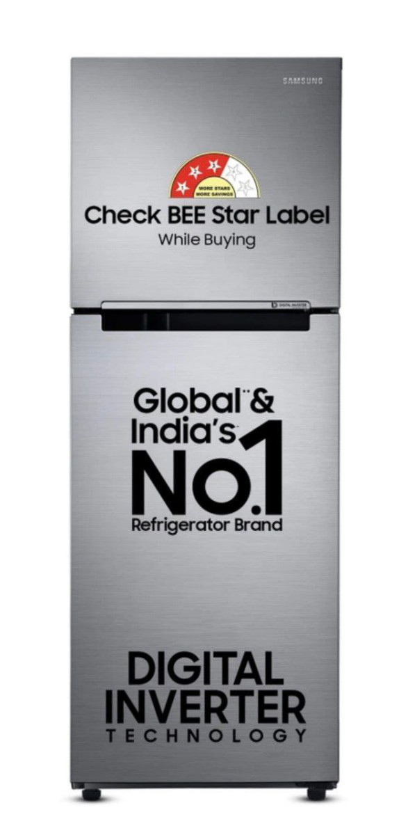 Samsung 236 L Frost Double Door 3 Star Refrigerator With Digital Inverter 2