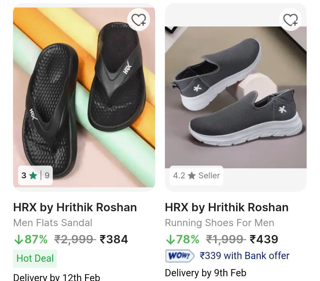 Flipkart Hrx Footwear 87 Click Here To Join All Deals