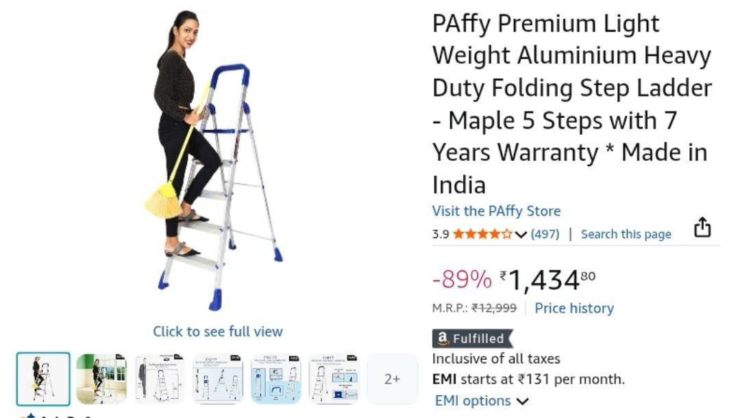 Premium Light Weight Ladder 89