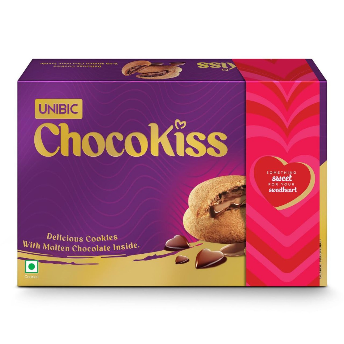Unibic Choco Kiss Limited Edition Choco Filled Cookies 500gm 180