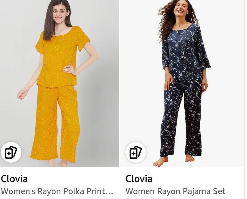 Amazon 82 On Clovia Women S Clothing Pyjama Set Nightwear Innerwear
