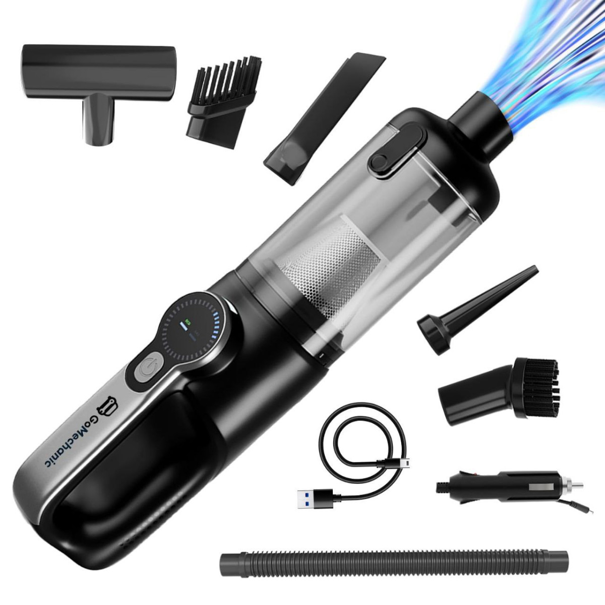 499gomechanic 2-in-1 Cordless Corded Vacuum Cleaner Machine