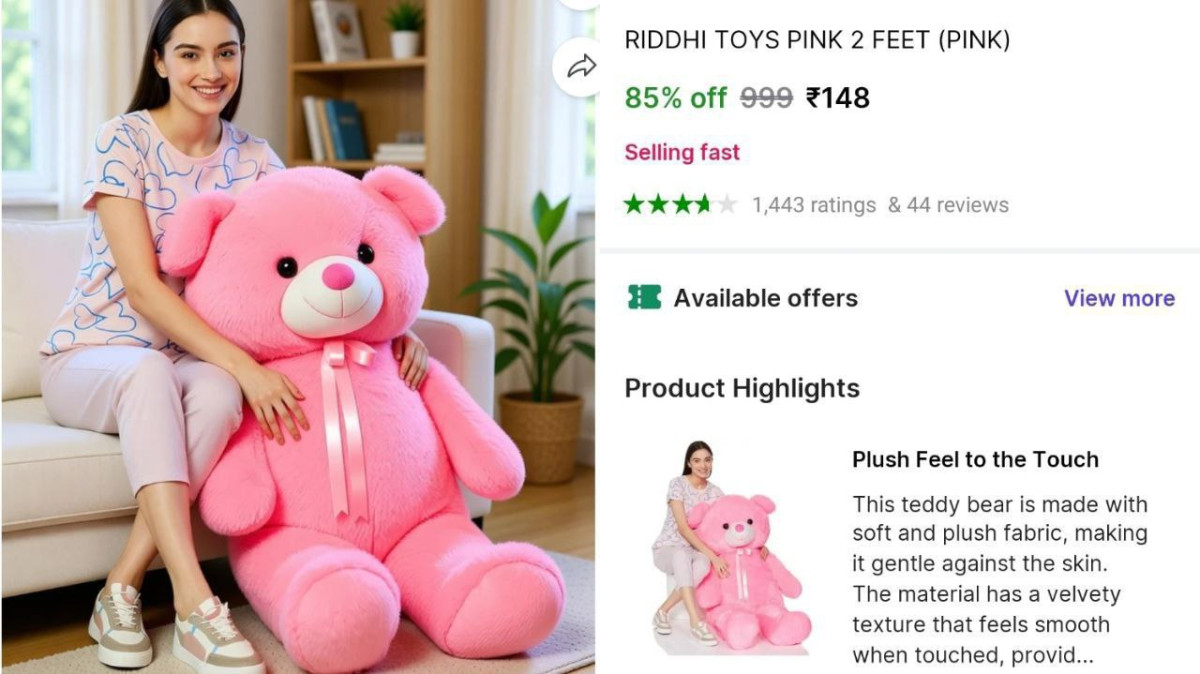 Feet Teddy Bear 148