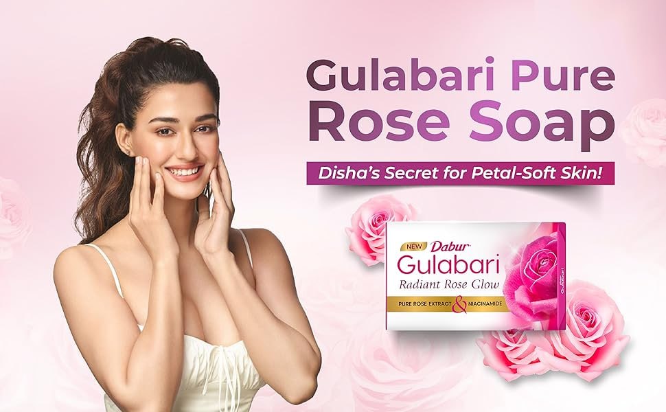 Dabur Gulabari Soap 150g (pack Of 4) 116