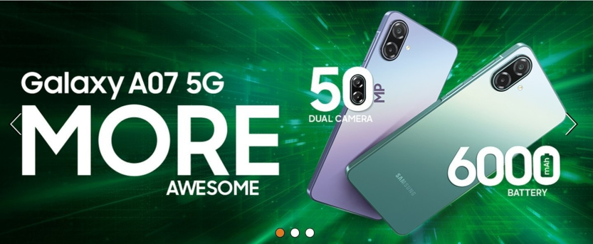 Samsung Galaxy A07 5g At 15 999 Bank Discount Extra More Deals Click Here M