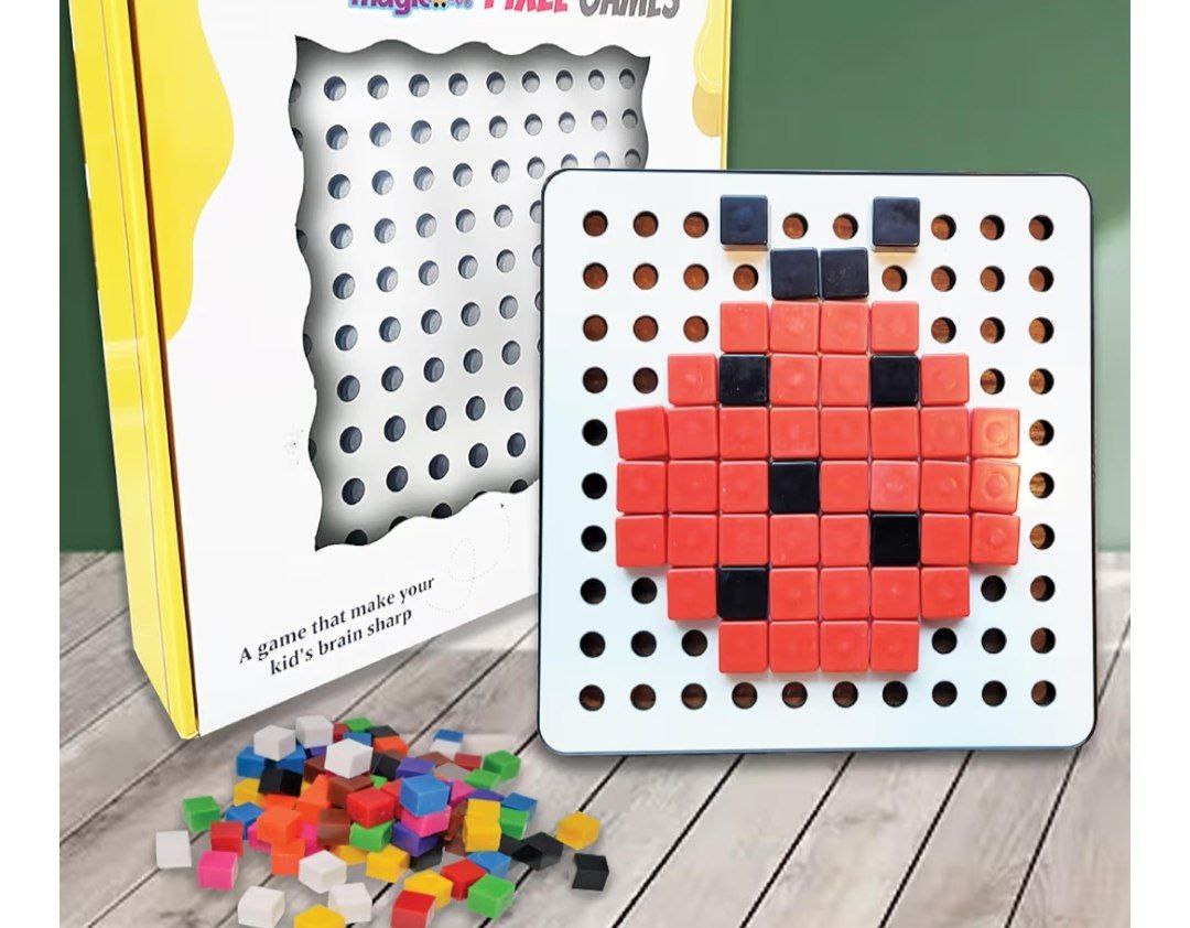 Toymagic Pixel Cubes Puzzle Toy At 148