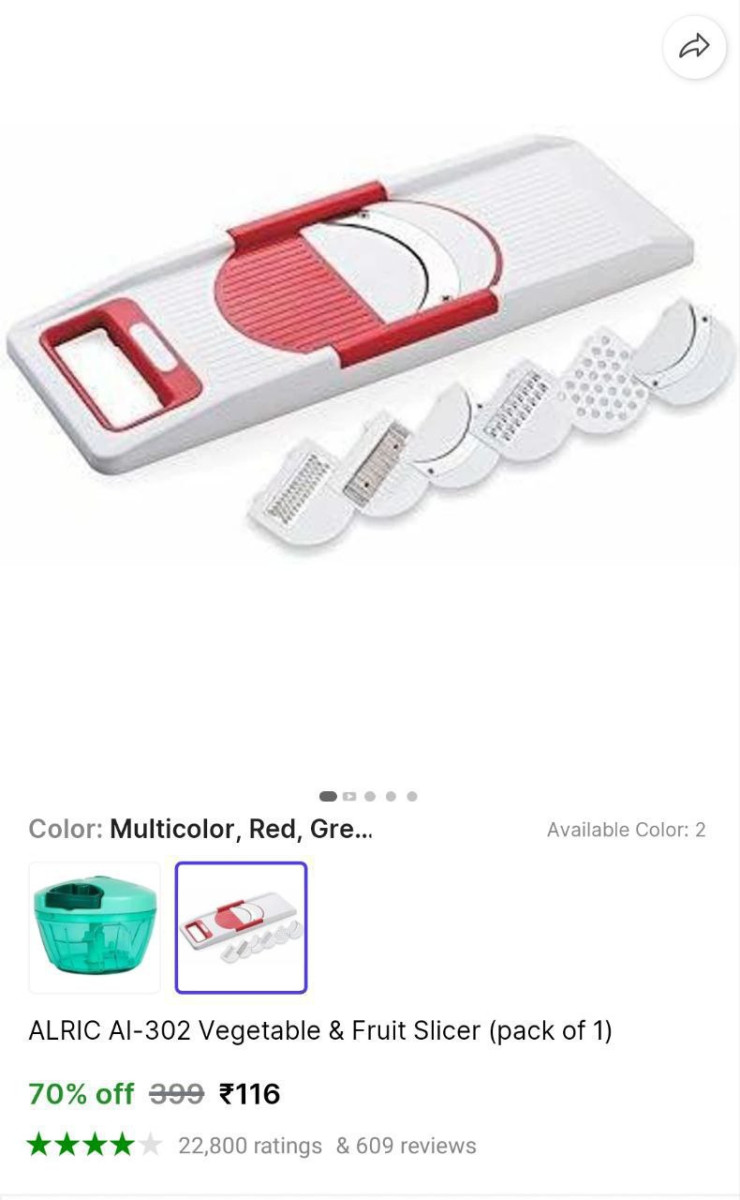Vegetable Slicer 116