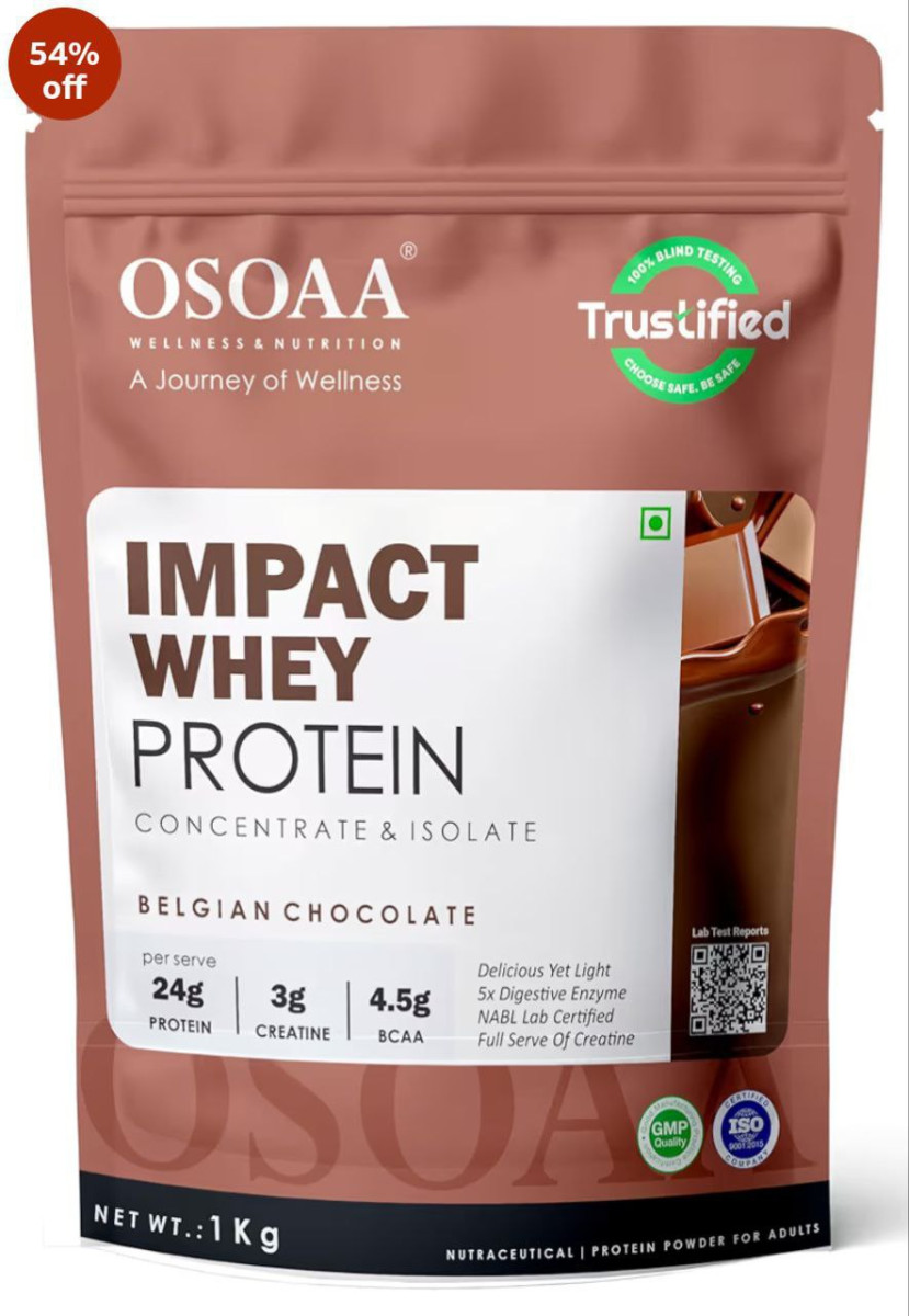 Amazon Loot Osoaa Impact Whey 1 Kg 1159 - Lowest Trustified