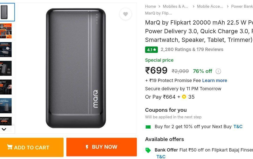 Mah Powerbank 699 - Fast Charging