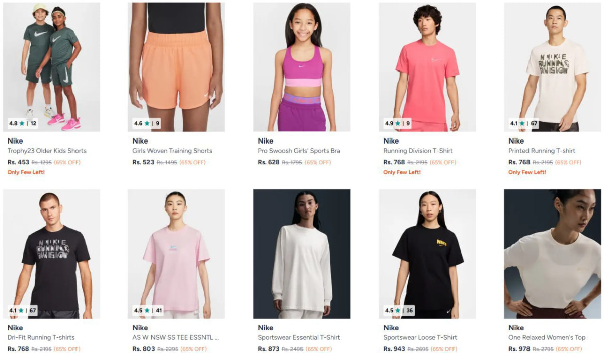 Myntra Flat 65 On Nike Jordans Clothing Caps Clothing