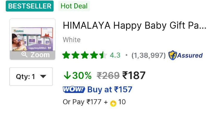 Grab Himalaya Baby Gift Pack (5 In 1) At 187 More 65 Offers Extra 8 On Mama
