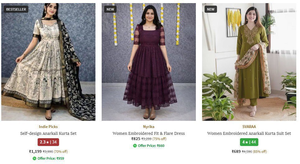 Ajio 85 On Women Dress Click Here To Join All Deals