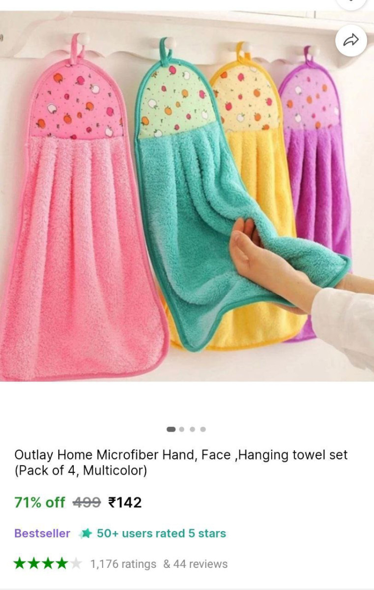 Home Hanging Towel Set 142