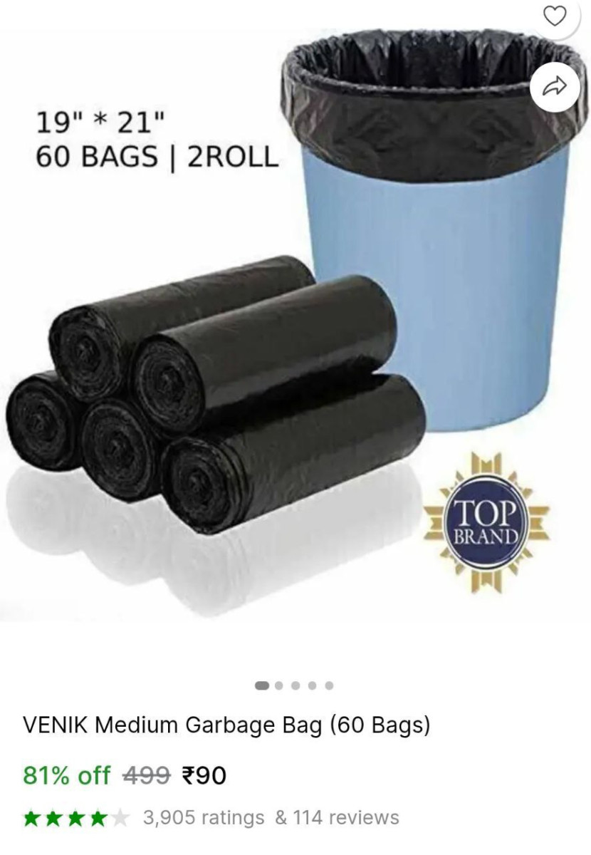 Garbage Bags (60 Bags) 90 More Deals Click Here Must Read