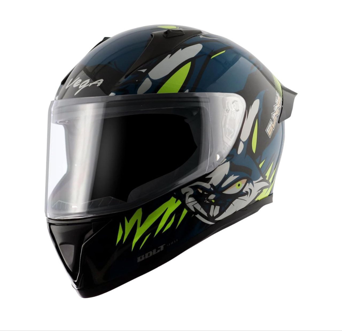 Grab 1 573vega Bolt Bunny Black Blue Helmet-l