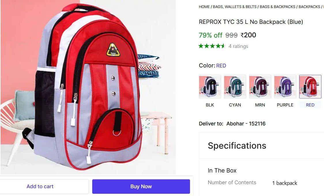 L Backpack 200