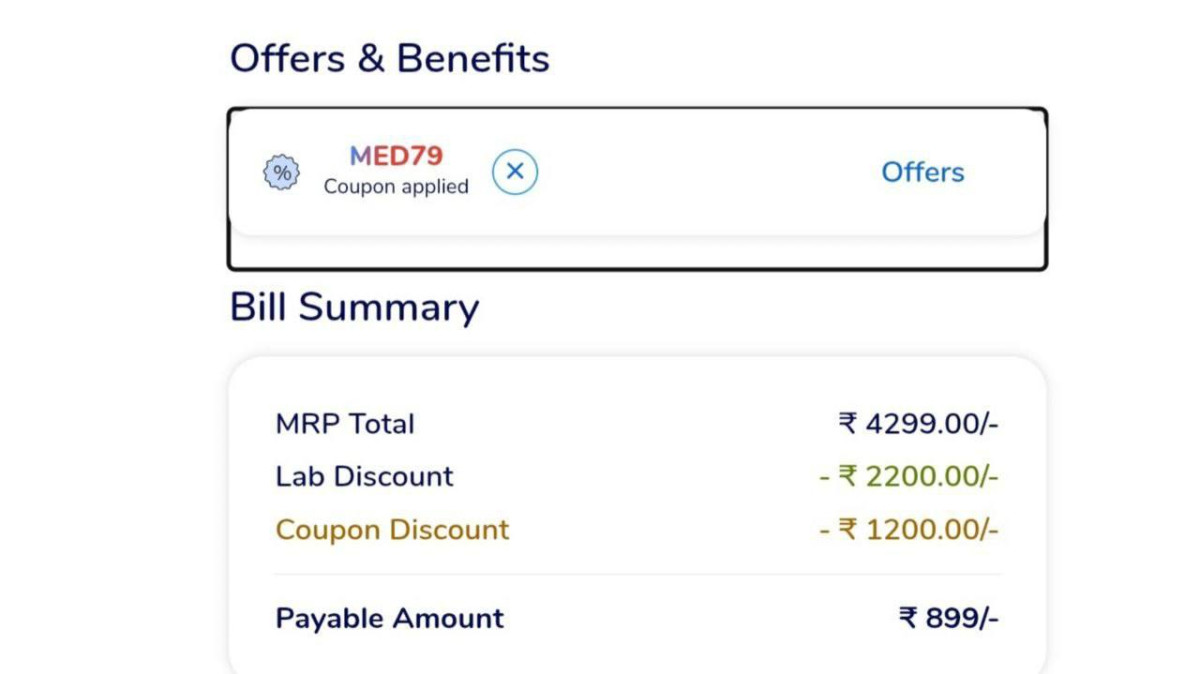Medibuddy Loot Flat 3 400 On Vitamins Bone Screening Package 899 Includes V