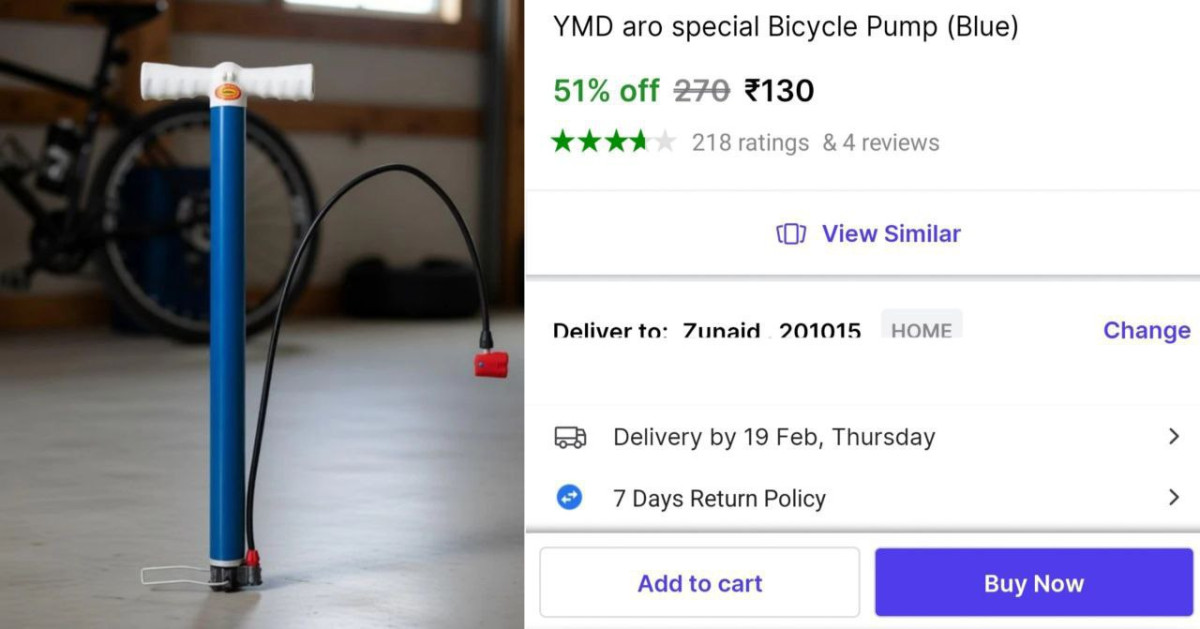 Bicycle Air Pump 130