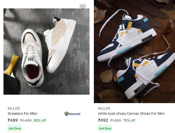 Killer Mens Footwear Starting At 489