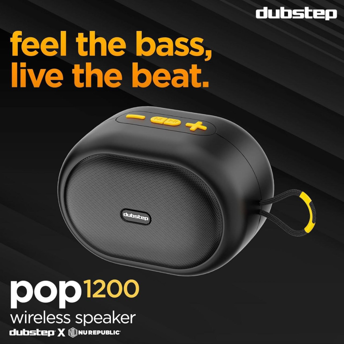 Dubstep Pop 1200 With 16 Hrs Playtime 52mm Dynamic Driver