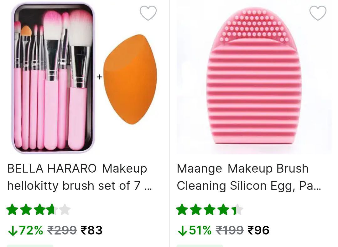 Flipkart Makeup Brush Sets Starts 83