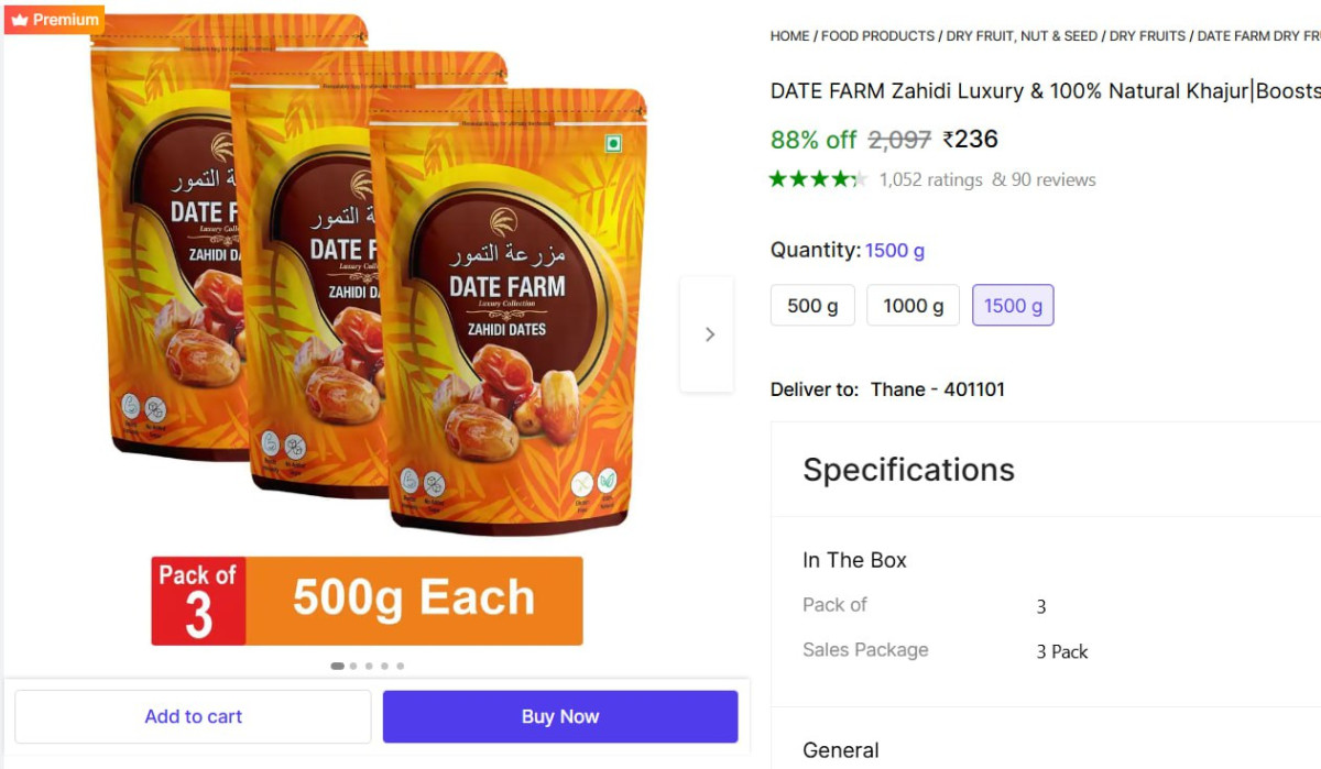 Grab 1 5kg Dates 236