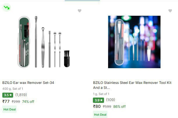 Ear Wax Remover Starts At Just 77