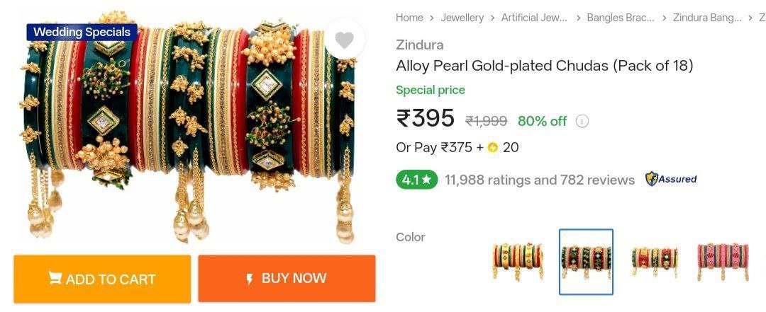 Grabzindura Pearl Set Bangles Click Here To Join All Deals
