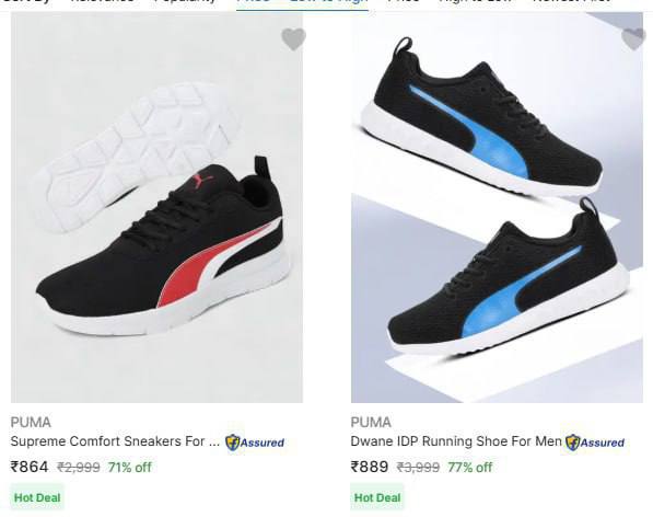 Grab Puma Lite Pro Running Shoes Starting 864 Click Here To Join All Deals