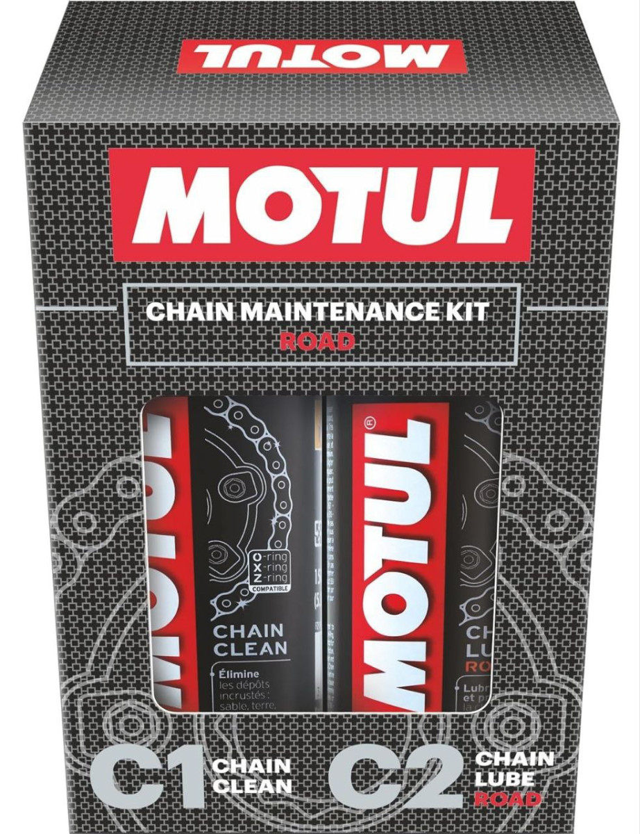 Motul Combo Of C2 Chain Lube (150 Ml) And C1 Chain Clean For All Bikes (150