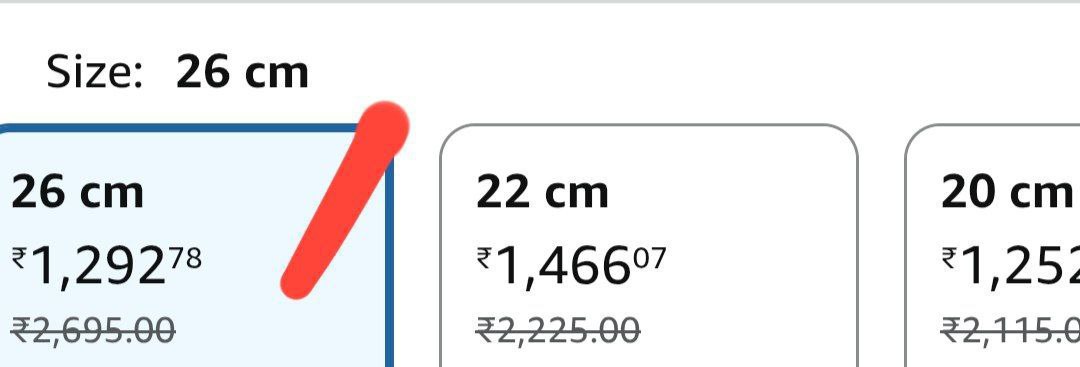 Grab Faast1292 26 Cm Costs Less Than 20cm And 22cm