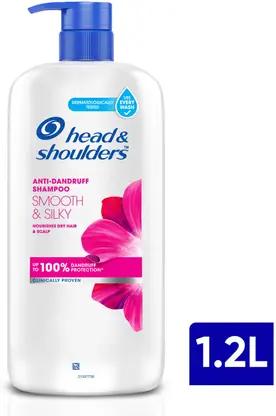 Head Shoulders Smooth And Silky Anti-dandruff Shampoo For Men Women(1 2 L) 