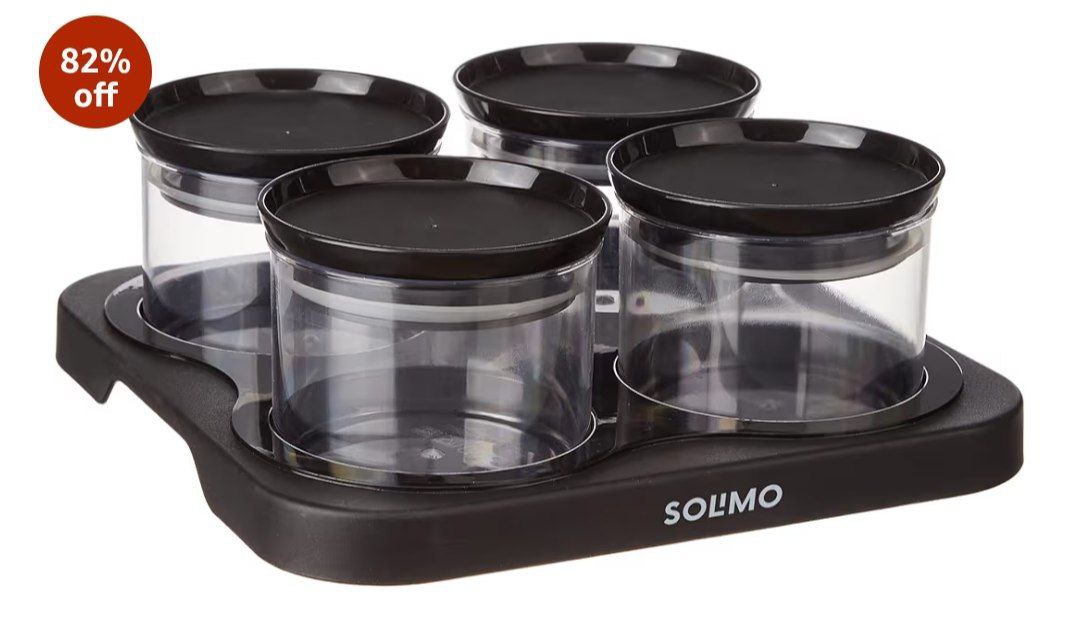 Solimo Plastic Storage