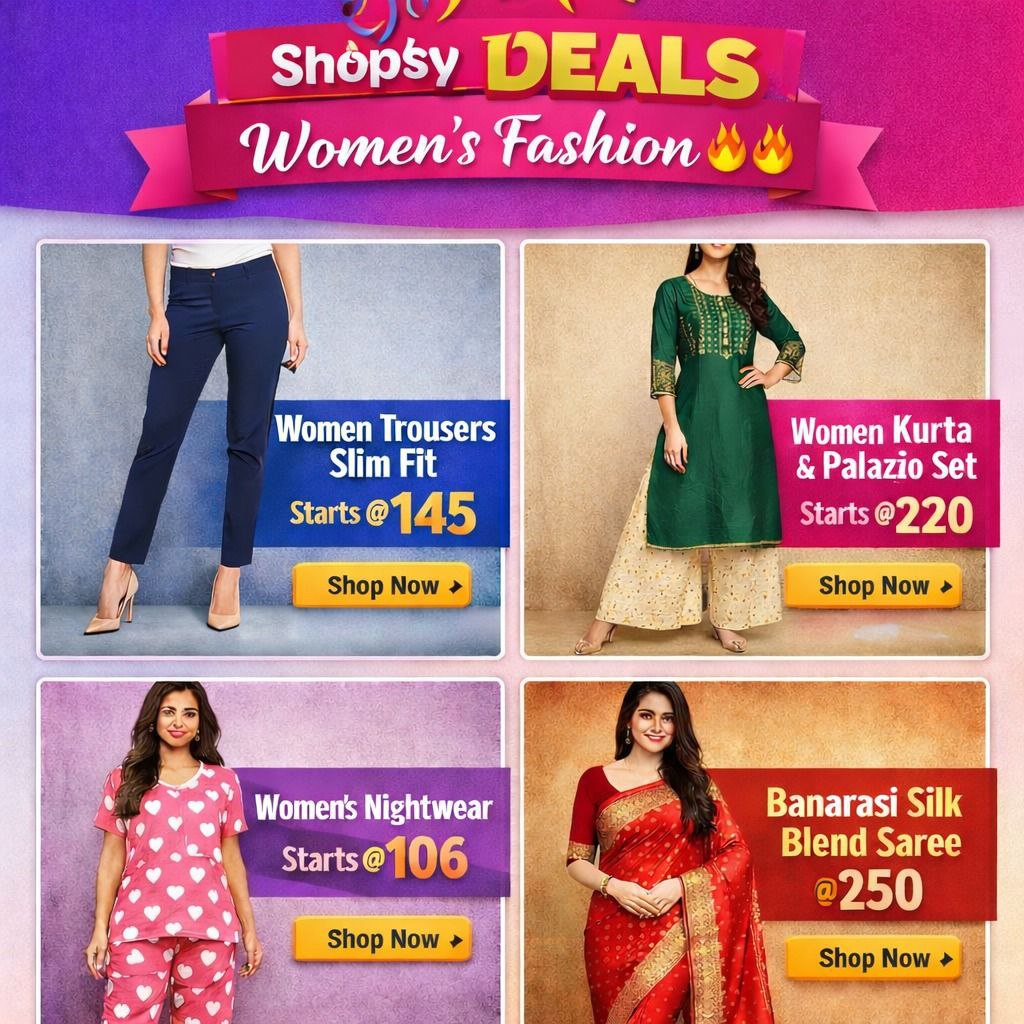 Shopsy Loot Deals Womens Fashion Women Trousers Slim Fit Starts 145 Women K