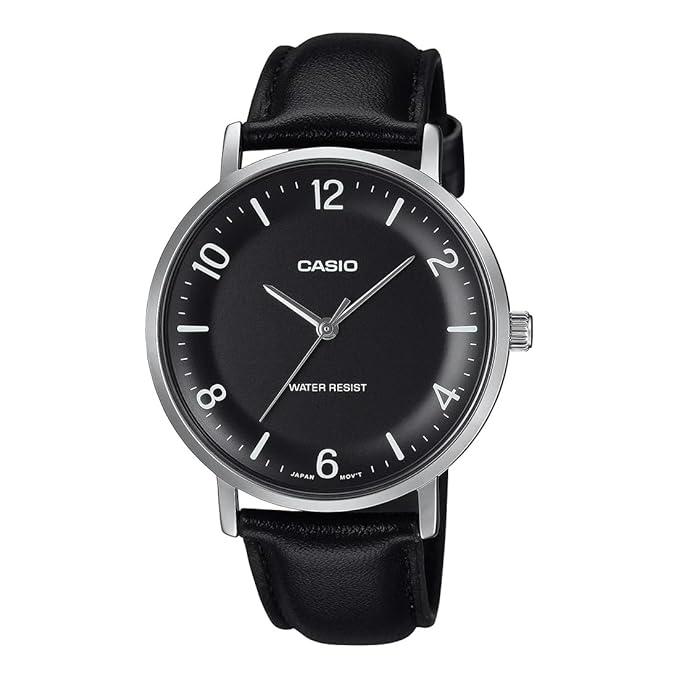 Casio Enticer Men Mtp-vt03l-1bdf Analog Black Dial Men 1 851