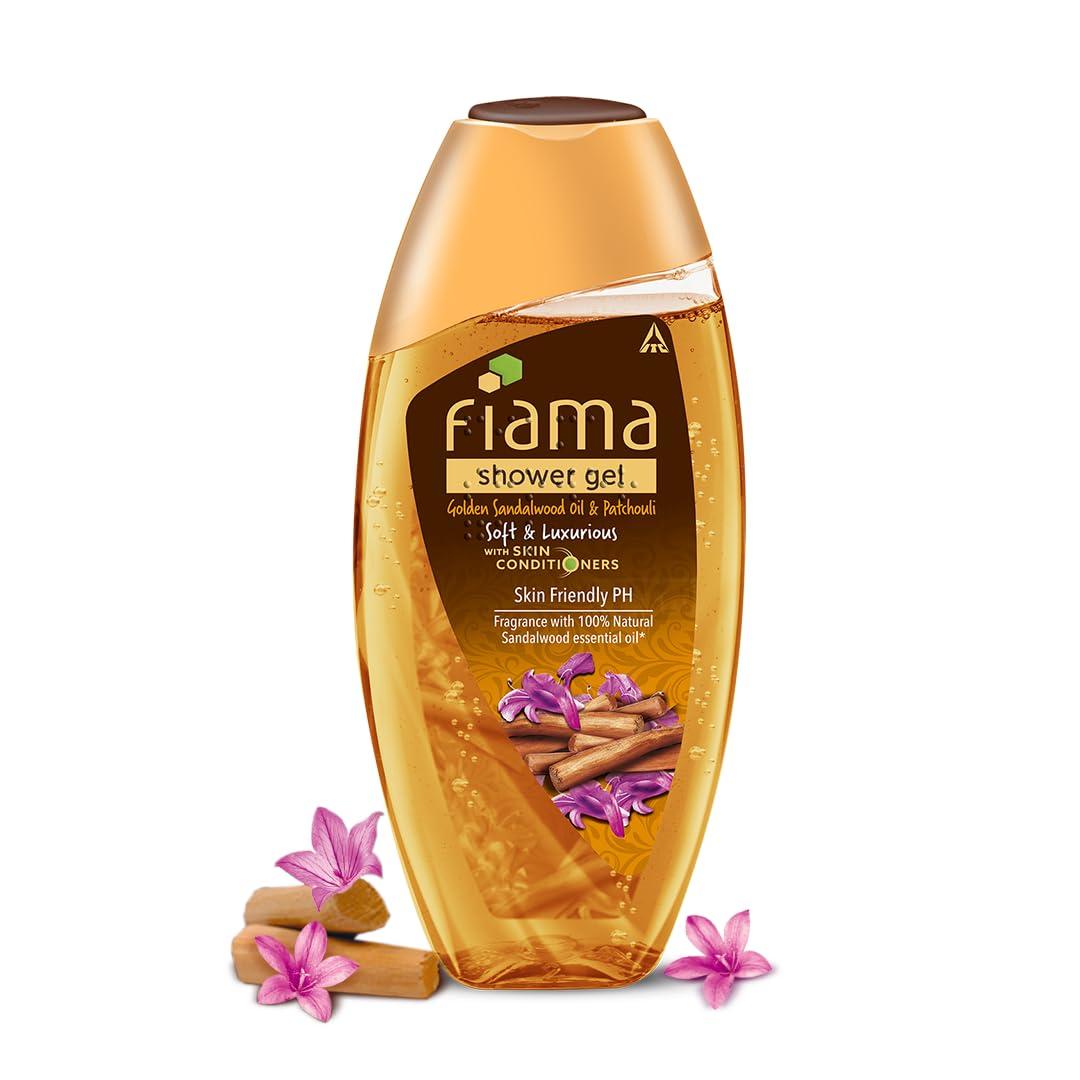 Fiama Body Wash Shower Gel Golden Sandalwood Oil And Patchouli 250ml 98