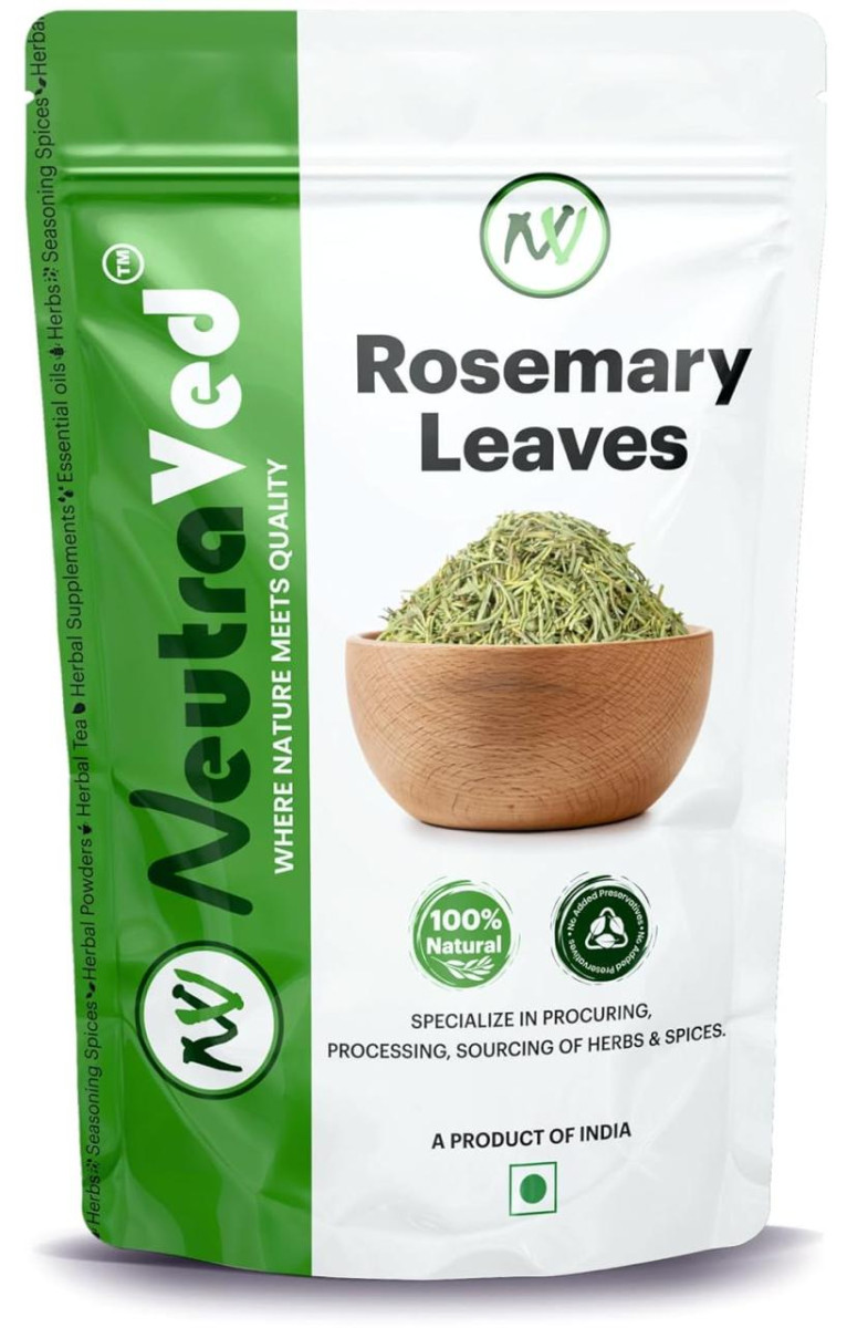Neutraved Rosemary Leaves Organic Dried Rosemary Leaves For Hair Growth Coo