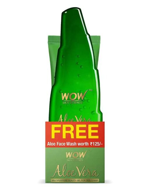 Ondc Loot - Wow Aloe Vera Gel Face Wash (pack Of 2) Effective 104 Code Deal
