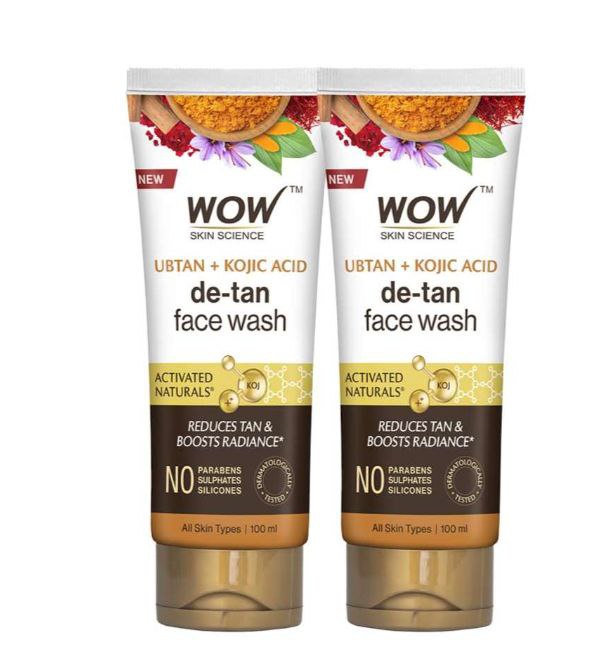 Ondc Loot - Wow Ubtan Face Wash (pack Of 2) Effective 104 Code Deal45 Shipp