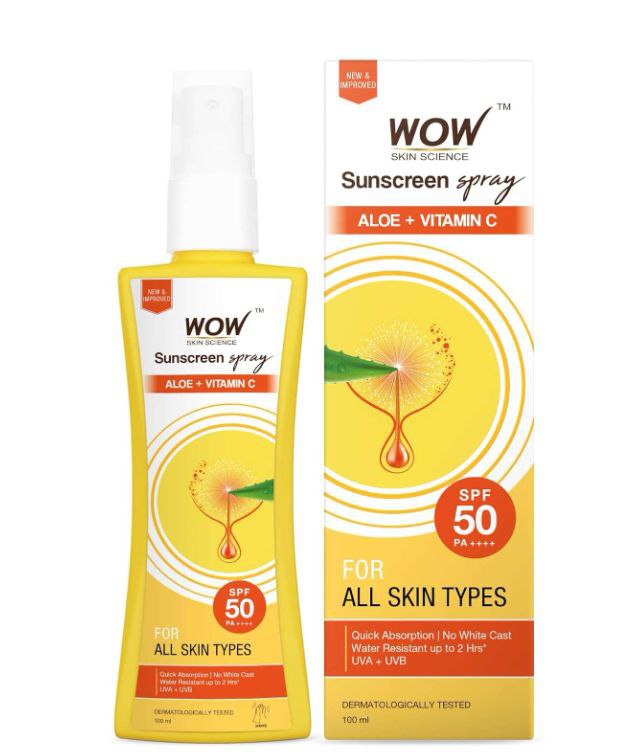 Ondc Loot - Wow Sunscreen Spray Spf 50 Effective 104 Code Deal45 Shipping