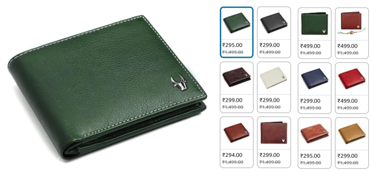 Wildhorn Men Leather Wallet At 29513 Colors Available More Deals Click Here