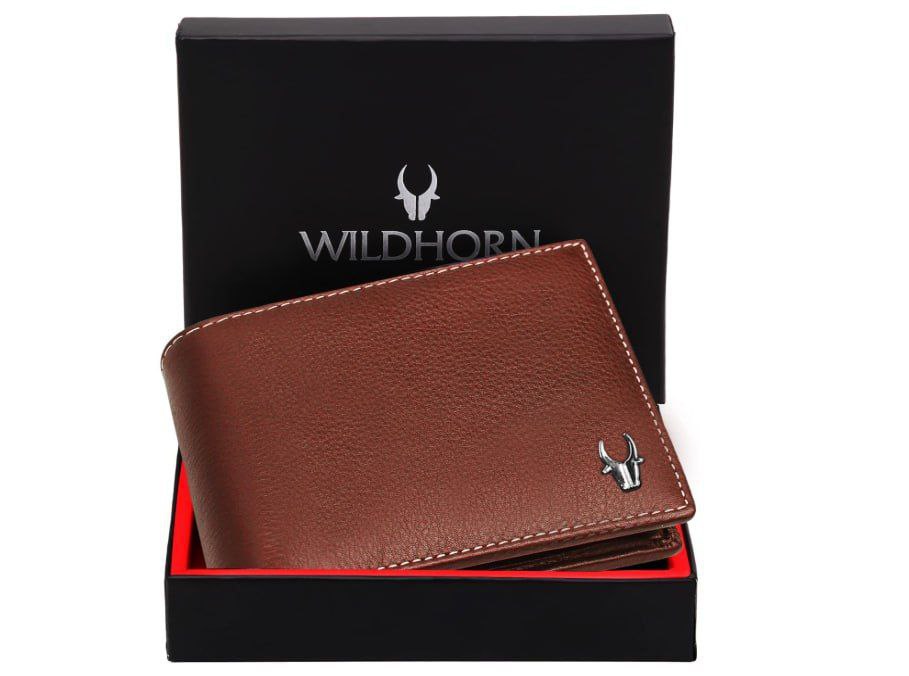 Wildhorn Olive Leather Men S Wallet (brown)