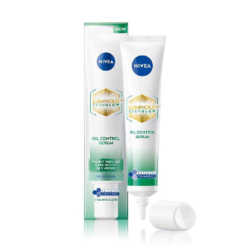 Nivea Luminous Even Glow Oil Control And Brightening Face Serum 40ml 200