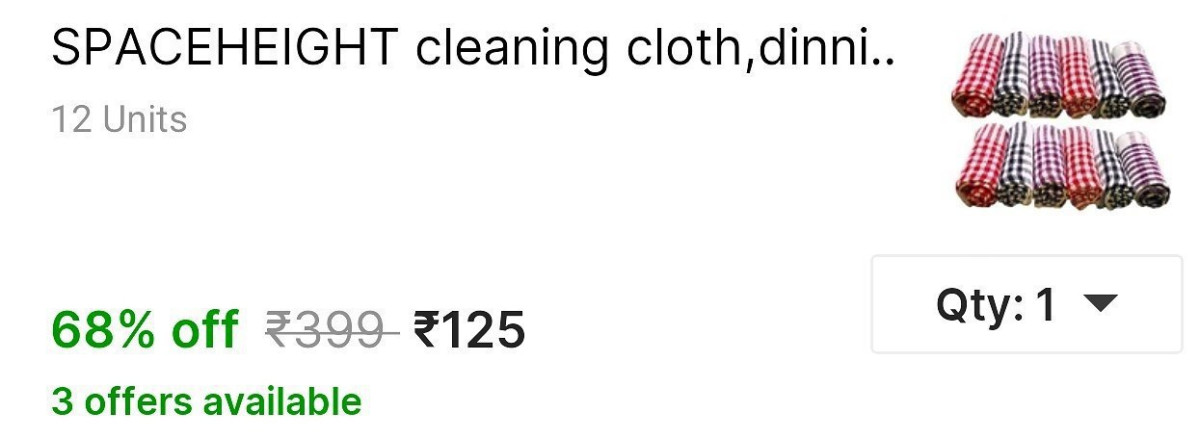 Grab 125 10 Per Peice
