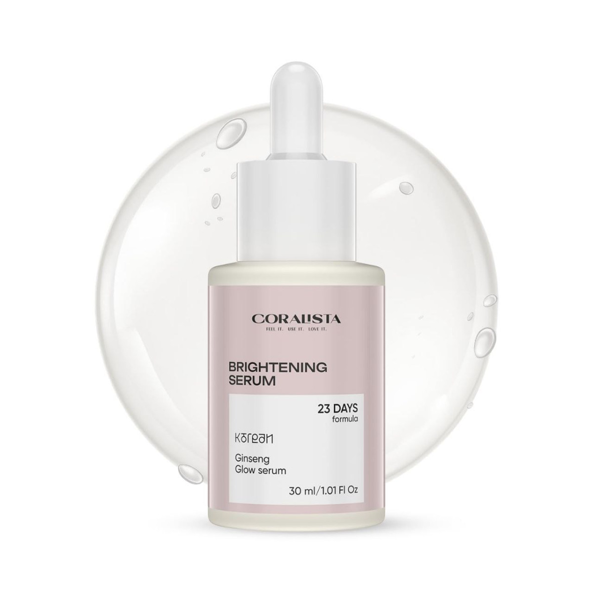 Apply 41 Couponkorean Glow Serum With Ginseng Vitamin C Hyaluronic Acid 30m