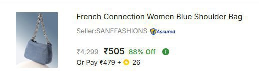 - French Connection Women Bag At Rs 505 Master Link -